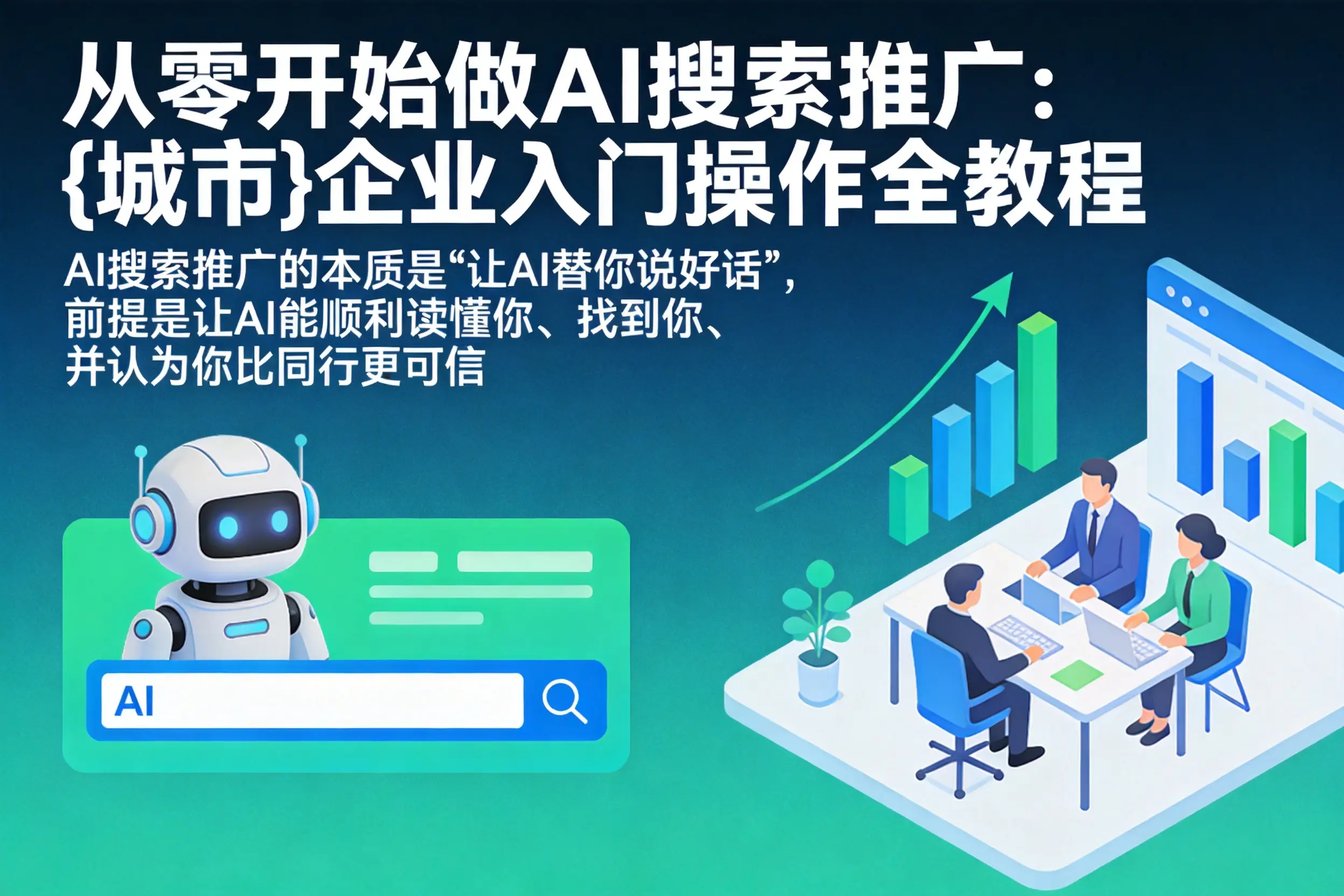 从零开始做AI搜索推广:平江企业入门操作全教程